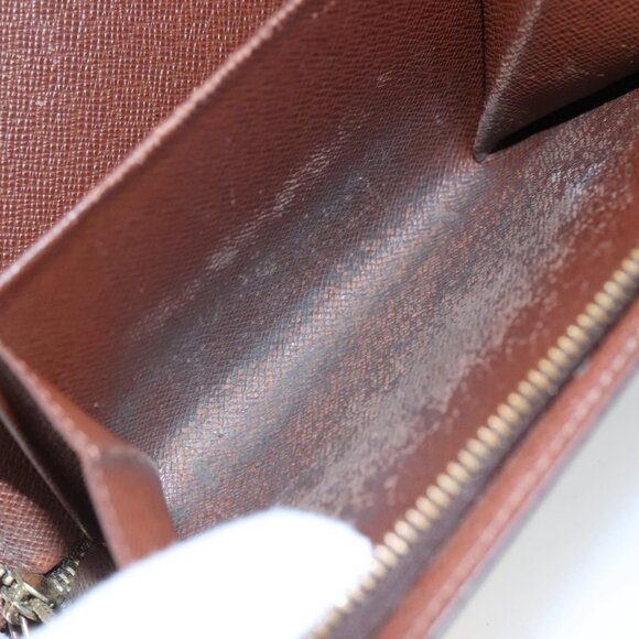 LOUIS VUITTON Monogram Porto Papie Zip Wallet M61207 LV Auth bs22722 - Picture 9 of 16